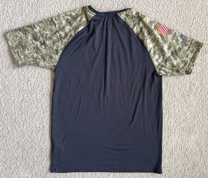 Nike Chicago Bears NFL Salute to Service On Field Camo Shirt Men's M Active gallery
