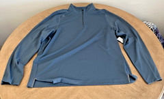 RHONE Rise 1/4 Zip Pullover Mens Large Performance Athletic Jacket Dark Teal