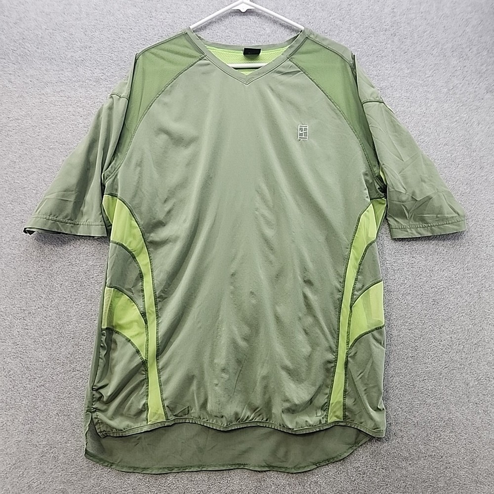 Nike Roger Federer RF 2002 US Open Madrid Large Tennis Polo Shirt Rafa Nadal