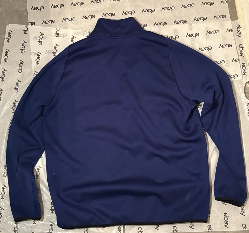 NIKE Dri-Fit Blue Quarter-Zip Size L Activewear gallery