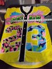 'Fresh Prince of Bel-Air' style number 23 baseball jersey in a multi-color L gallery