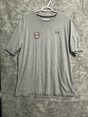 Under Armour Mens Shirt XL World Series Cal Ripken Babe Ruth Gray ￼ Athletic