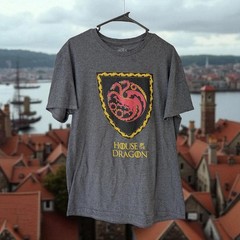 House of the Dragon size L Graphic T-Shirt Targaryen Game of Thrones