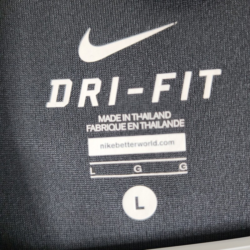 Nike Manchester United Training Shirt DHL Graphic Polyester Black Mens Large L gallery