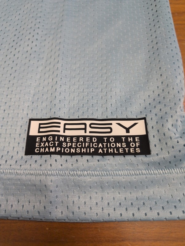 NIKE Dri-FIT Kevin Durant Easy Tank Top Jersey Mens L Baby Blue Warm Up Shirt gallery