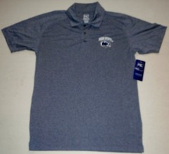 PENN STATE PROEDGE POLO SHIRT GOLF COACHES MENS XL (46-48) GRAY POLYESTER NWT