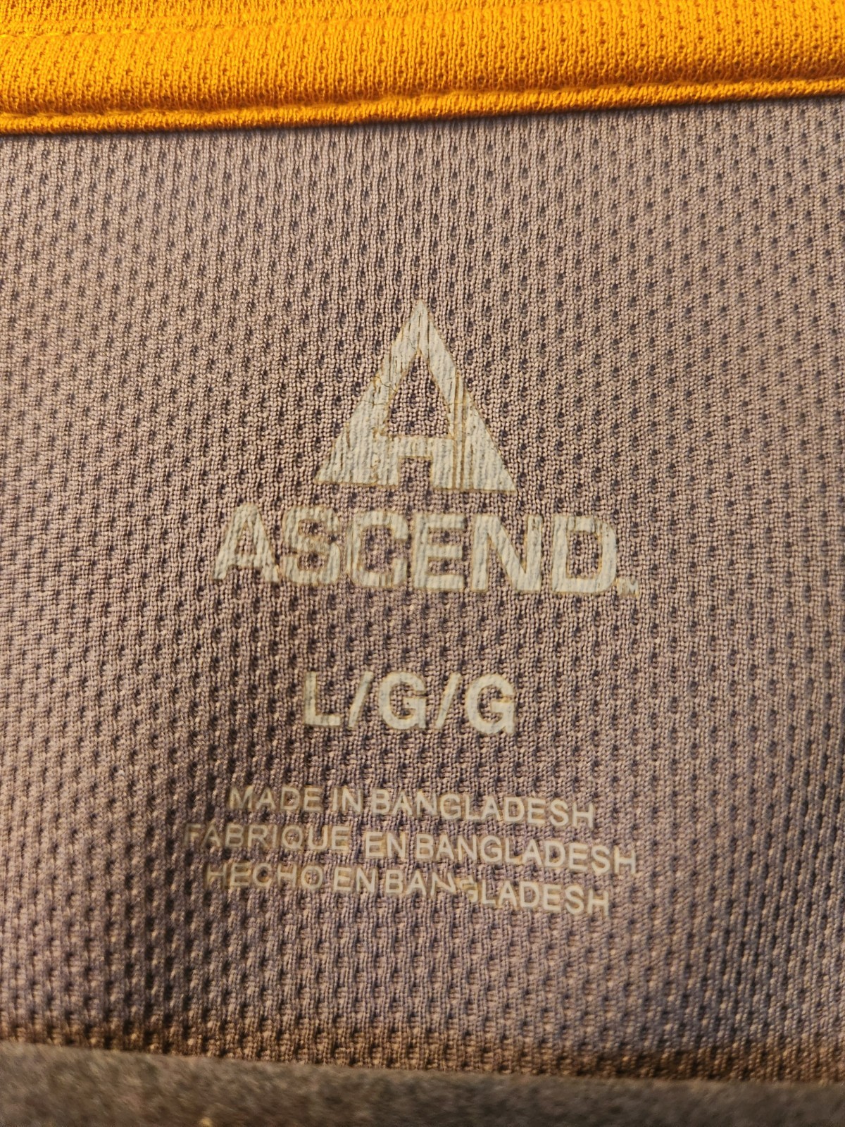 Ascend Men’s Two-Tone Athletic Shirt size L gallery