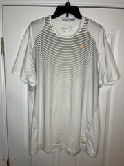 Used Nike Pro Fitted Shirt. Patterned. XL