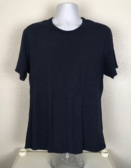 Lululemon Men’s Size L Basic Athletic Casual Navy Blue T Shirt ~ A14