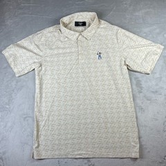Eastside Golf Snap Placket Men’s Golf All Over Print Polo Shirt Size Large