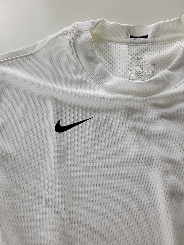 Nike Mesh Basketball Long Sleeve White Men's Size Small gallery
