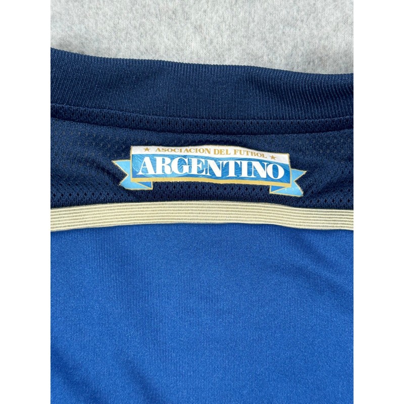 Adidas Argentina Away Jersey Mens Small Blue AFA Soccer Futbol Shirt Climacool gallery