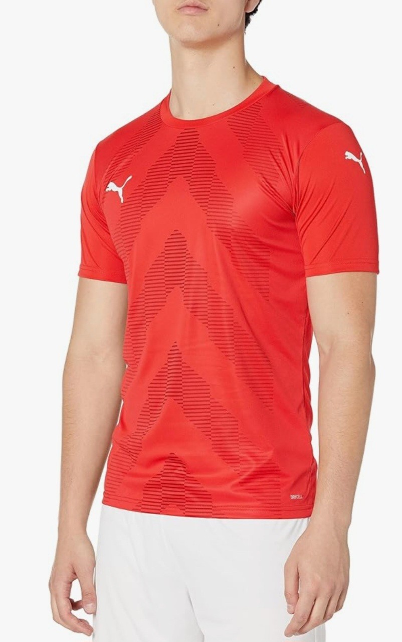 PUMA Men's Teamglory Jersey Red Size XL gallery