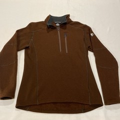 Kuhl Brown 1/4 Zip Long Sleeve Pullover Men’s Size Medium RN#108846