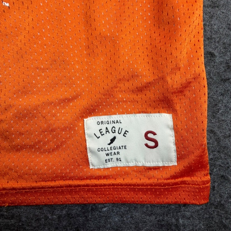 League Sam Houston State Practice Jersey Mens Small Orange Reversible Mesh Tank gallery