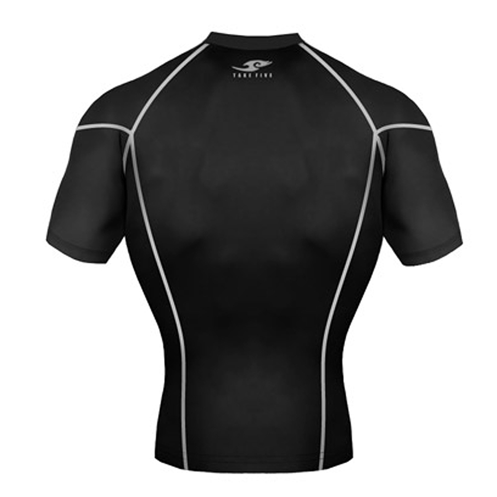 Take Five Mens Skin Tight Compression Base Layer Running Shirt S~2XL Black 014 gallery
