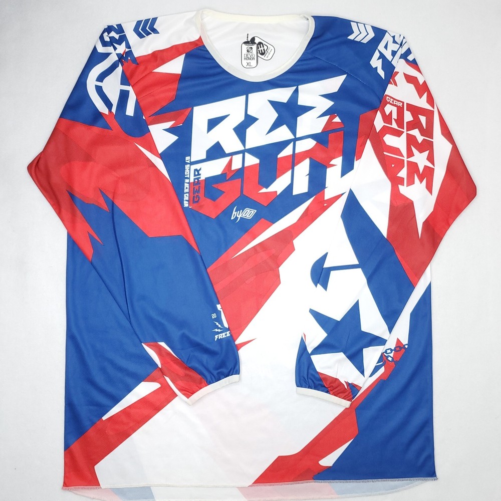 FLY RACING Racewear 2017 Jersey Devo Honor Motocross Shot Race Gear Mens XL