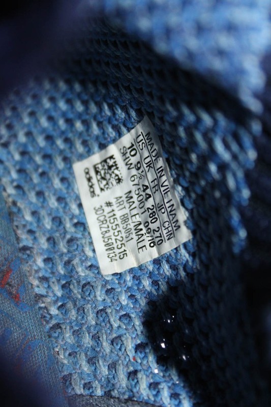 Adidas Mens Lace Up NMD R1 Primeknit Packer Sneakers Blue Teal Red Size 10 gallery