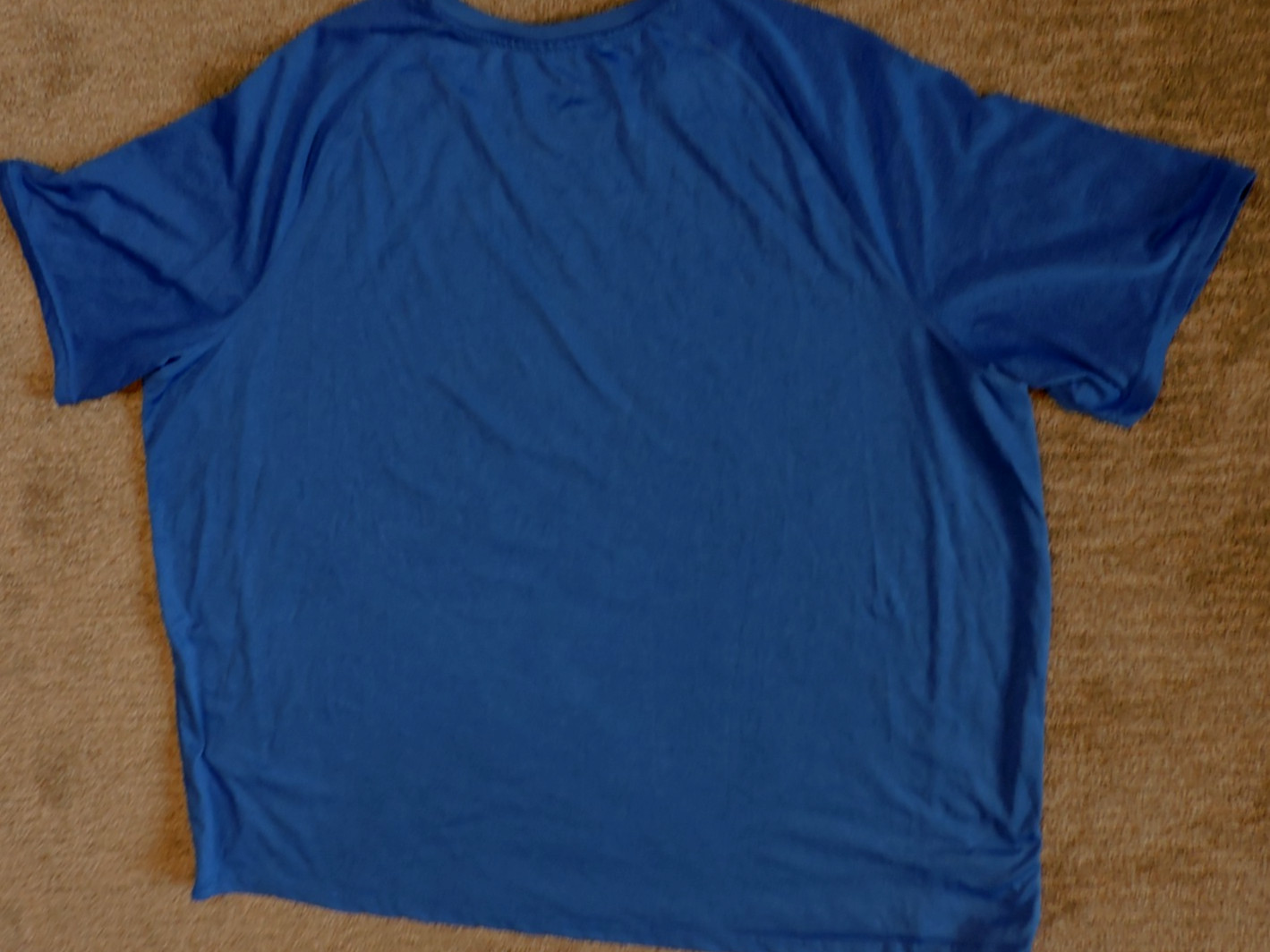 Tek Gear Performance Shirt Men SZ 3XB Blue Polyester Stretch Workout Athleisure gallery