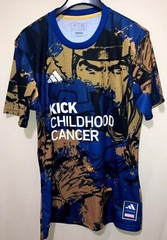 ADIDAS x MARVEL Kick Childhood Cancer MLS Soccer Jersey Men’s M Blue