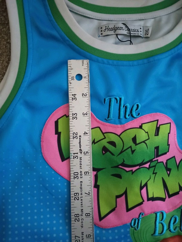 Fresh Prince of Bell Air Will Smith Mens Headgear Classics Basketball Jersey 2XL gallery