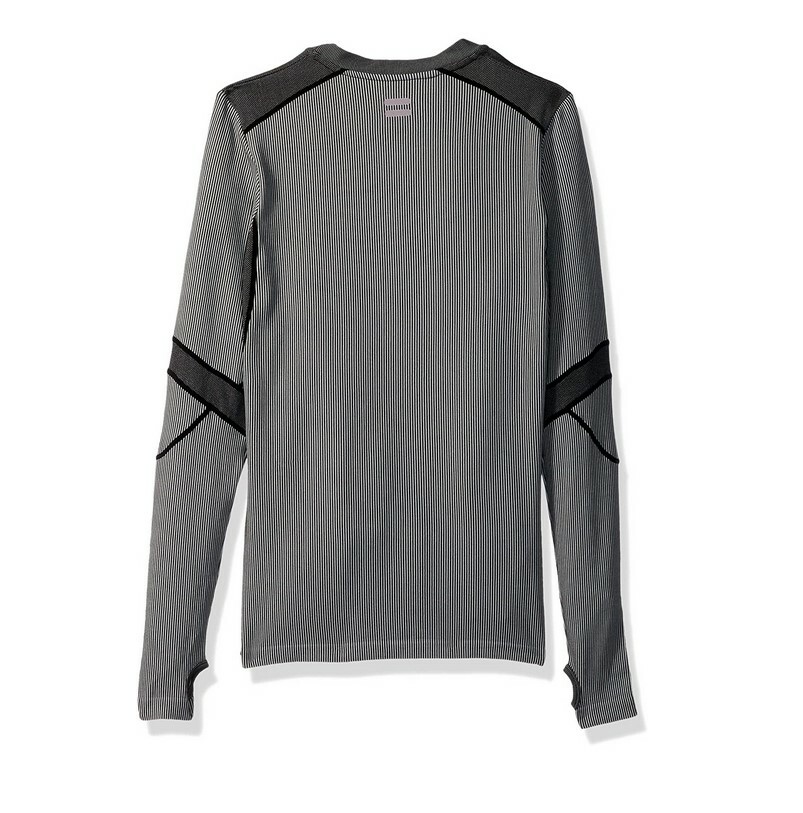 Blanc Noir Men Seamless Energy Long Sleeve Shirt Black Size M 3420 gallery