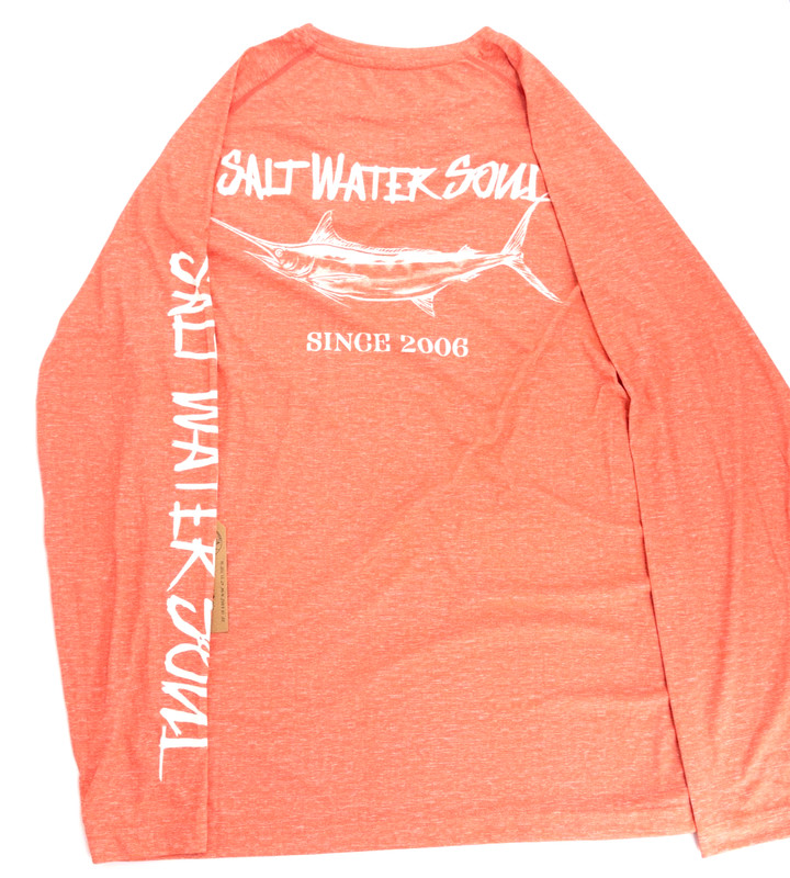 Saltwater Soul Mens Classic Marlin Performance Long-Sleeve Shirt gallery