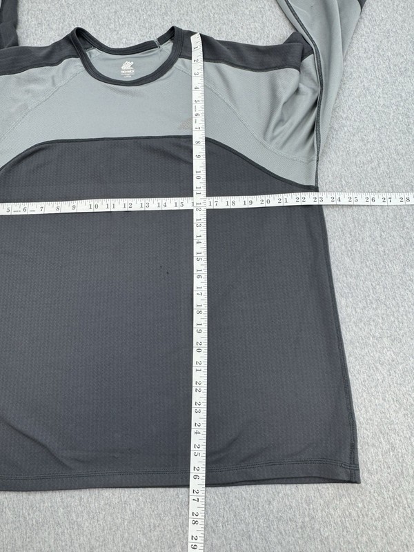 Eastern Mountain Sport EMS Shirt Men Large Gray Performance Tech Wick gallery