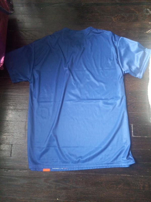 Mens BDA Sports Shirt Blue Orange Red Color Citi Size Large Jersey Comfort gallery
