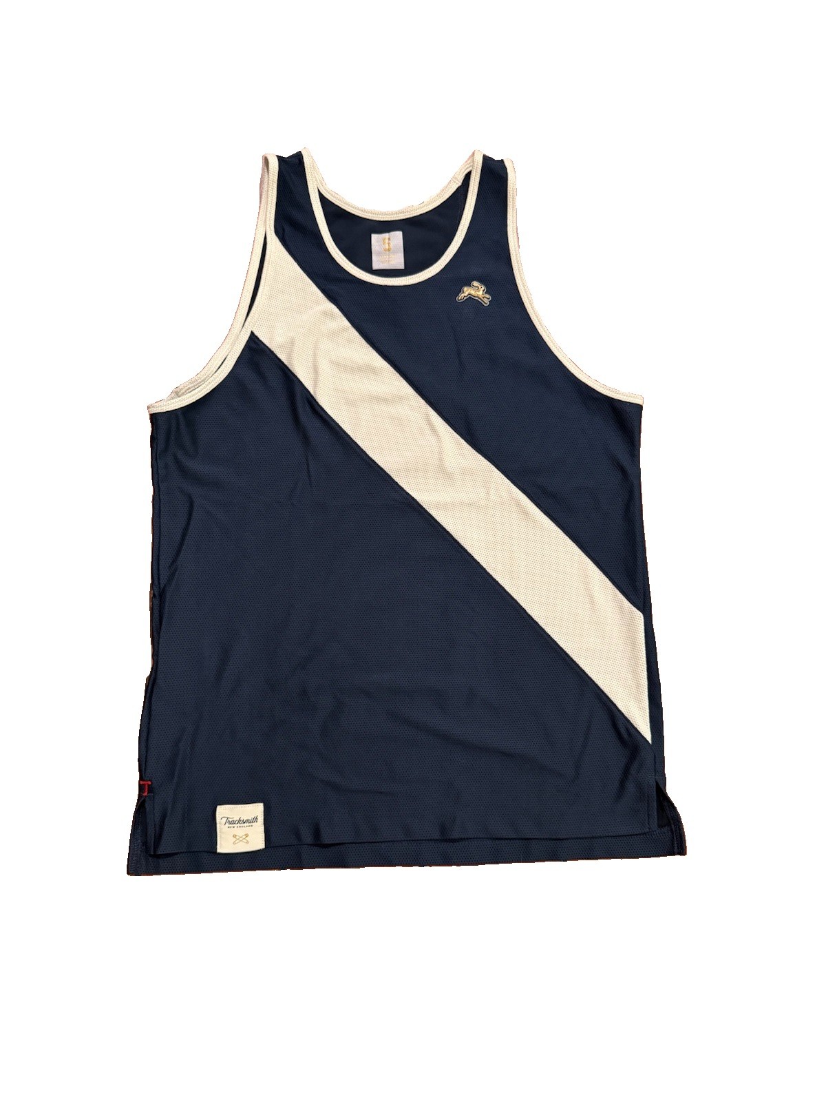 Tracksmith Men’s Van Cortland Tank Navy S gallery