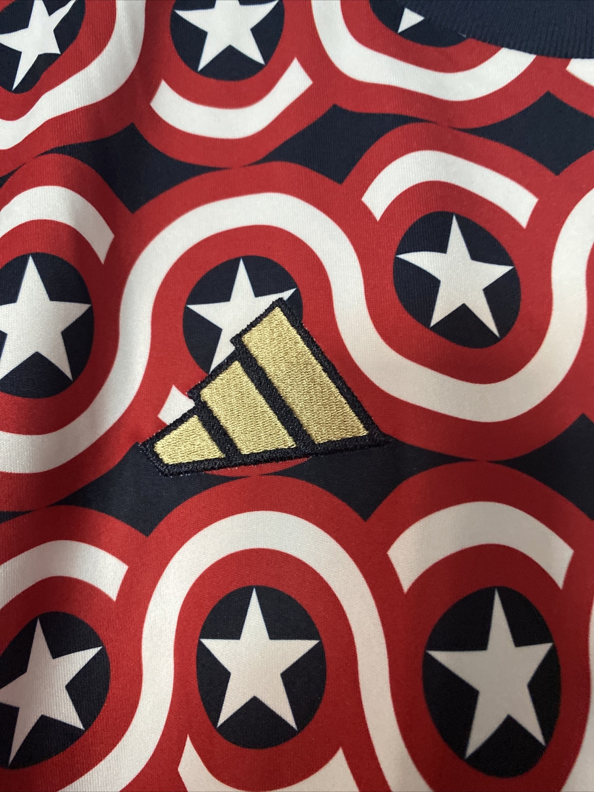 ADIDAS x MARVEL Captain America MLS Soccer Jersey Men’s Sz M *NEW* HT3237 $70 gallery
