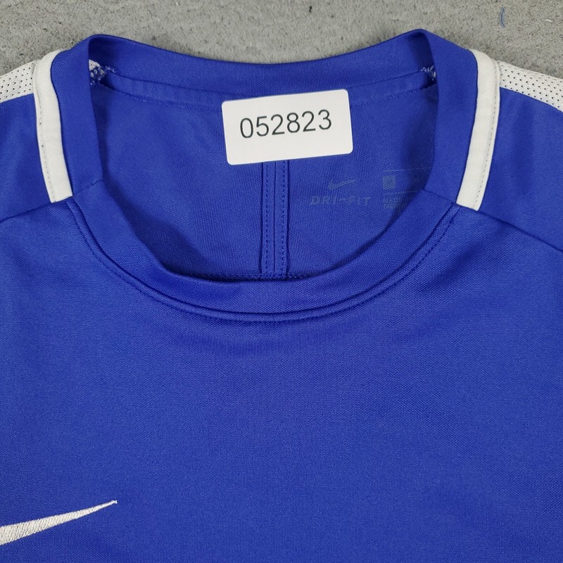 Nike T Shirt Mens Size Medium Blue Swoosh Training Active Short Sleeve* gallery