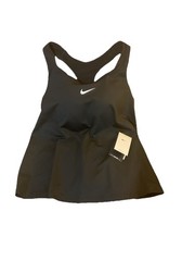 Nike Dri-Fit Black Active Medium-Support Padded Sports Bra Tank Top – 3XL $58