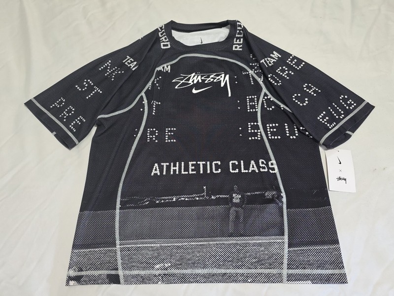 Stussy x Nike U NRG UV Top T-Shirts Hyper Royal/Sundial/Black Limited SD SZ XS gallery