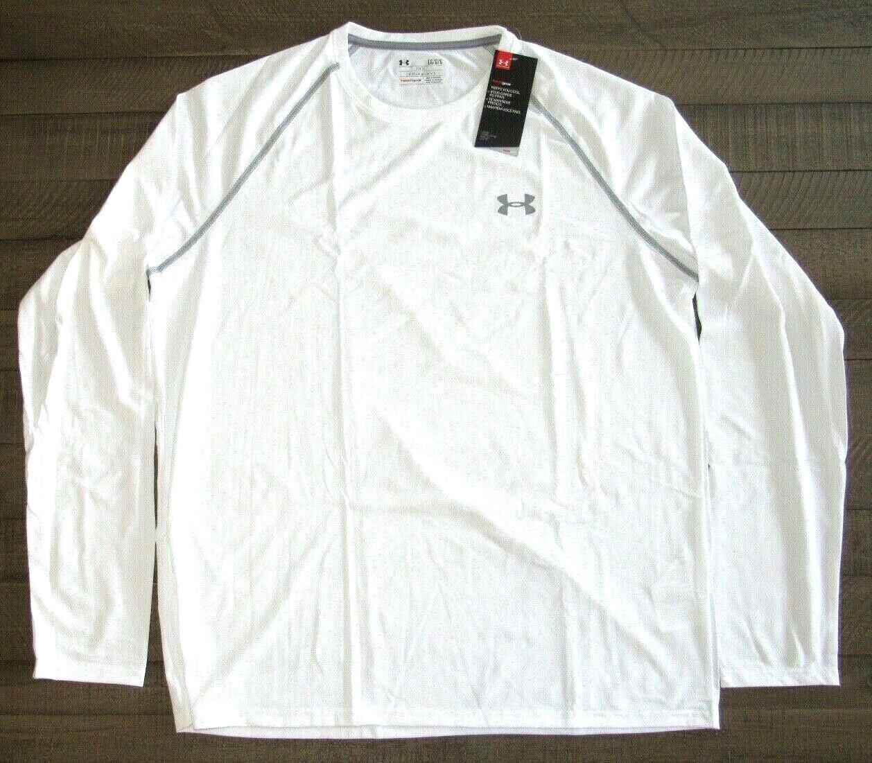 Under Armour Men's Long Sleeve Tech Tee Shirt 1264088 White Sm - 4xl gallery