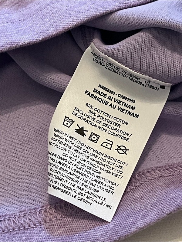 Nike Tank Top Men's M Versatile Gym shirt Dri-Fit Cotton Poly Soft purple $55 gallery