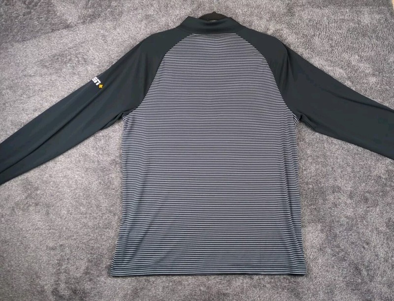 Levelwear Polo Shirt Mens Medium Performance ESPN+ PGA Tour Live Long Sleeve gallery