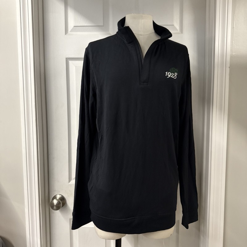 Men's L Travis Matthew NEWPORT Quarter 1/4 Zip Fleece Lined NWT gallery