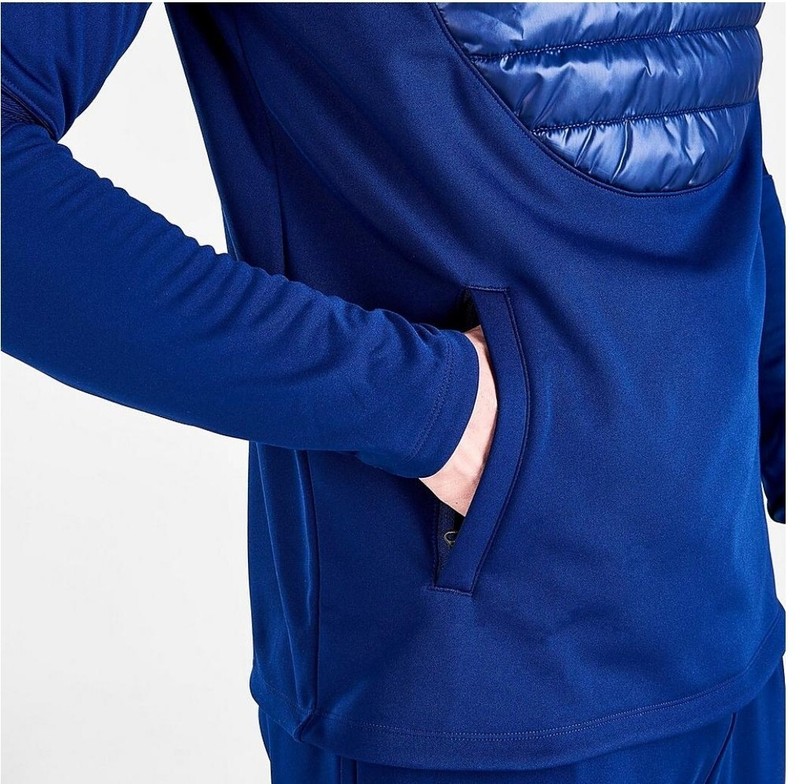 Nike Therma-Fit Winter Warrior Strike Drill Top Blue Void Men’s Sz S DC9168 492 gallery