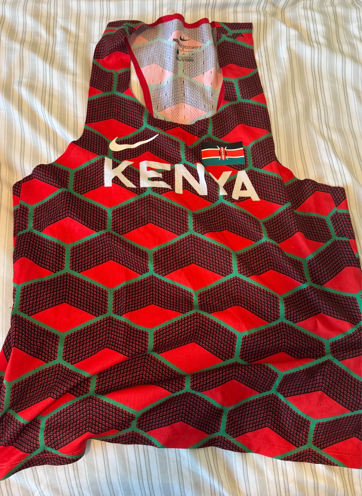 Nike Pro Elite Kenya Olympic Singlet - Size Small gallery