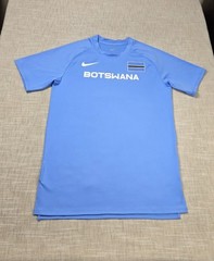 NIKE Pro Elite Botswana Team Jersey Shirt Top Small Men Blue Track Field Dri Fit